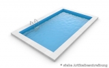 6,0 x 3,0 x 1,5 m Rechteckpool Rechteckbecken Pool