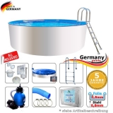 7,3 x 1,35 Schwimmbecken Set