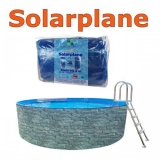 7,30 x 3,60 m Solarplane pool oval 730 x 360 cm Solarfolie