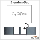 Germany-Pools Wall Blende B Tiefe 1,20 m Edition Alpha Weiß