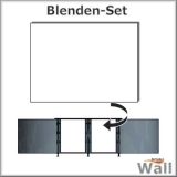 Germany-Pools Wall Blende B Tiefe 1,25 m Edition Omega Alu