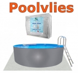 3,00 x 0,90 m Poolset Weiss